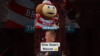 Confronting Kirk Herbstreit about Ohio State’s mascot 😂 🌰 #collegefootball #comedy