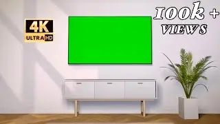 Tv Green Screen Background | After effect Template || green screen videos ||