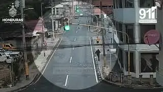 Colisión de motociclistas en la 2da avenida de Comayagüela.