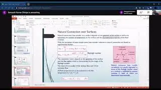 Natural Convection HMT Class (14/5/20)