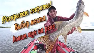 Техника Ловли Щуки на спиннинг. Выбор места. Спиннинг для начинающих. Удачная Рыбалка на щуку!!!