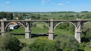 Старый Ж/Д мост около Канаша