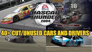The Many Cut Cars of NASCAR Thunder 2004