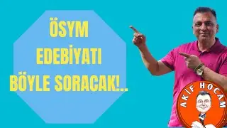 ÖSYM AYT EDEBİYATI BÖYLE SORACAK!..aytedebiyat#yks2023tayfa #ayt #tyt