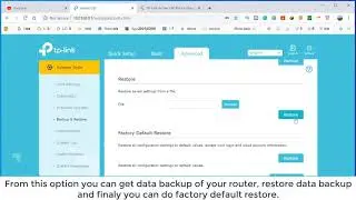 How to Factory Restore TP Link Archer C60 Router