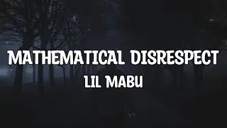 Lil Mabu - MATHEMATICAL DISRESPECT (Lyrics)🎵
