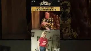 Ric Flair’s Max: Bench = 510, Squat = 530, Deadlift = 600. 
