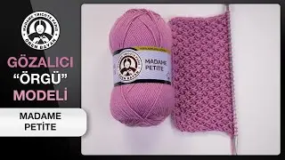 İki Şiş İle Gözalıcı Kolay Örgü Modeli | Örenbayanofficial 🤗🏵❤️