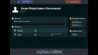 здесь часть информации о Хильченко в программе Родословная
