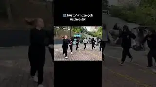 Lisede kızlardan halay