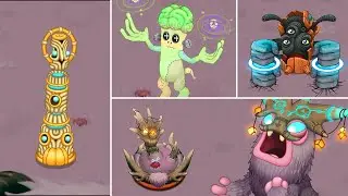 Magical Sanctum - All Common, Rare and Epic Monsters | My Singing Monsters