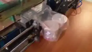 Автоматический Упаковщик рулончиков туалетной бумаги и полотенец.