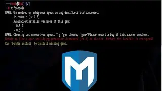 Msfconsole Don't Run
