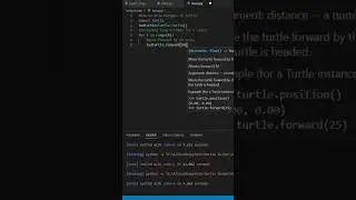 draw a hexagon in python turtle| turtle python | #pythonturtlegraphics #shortvideo #turtle