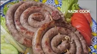 Үйдің Аңшылық Ши шұжығы. Охотничья Колбаса Домашняя. Hunting sausage made of beef