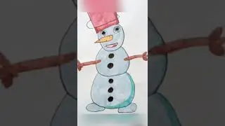 .ось така вона - цьогорічна баба снігова !