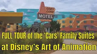 Explore The ‘cars’ Family Suites At Disney’s Art Of Animation Hotel - A Complete Tour!