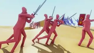 Totally Accurate Battle Simulator 2.0 проходим с 1 по 10 уровень!