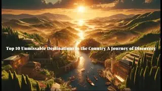 Top 10 Unmissable Destination : A Journey of Discovery