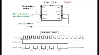 ADC0831 Analog Digital Converter 