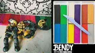 🔥КАК СЛЕПИТЬ БЕНДИ АНИМАТРОНИКА ИЗ ПЛАСТИЛИНА 🔥