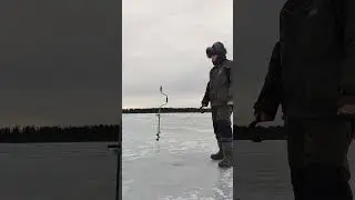 Медитация на льду! Озеро Отрадное, рыбалка. 