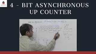 4 BIT ASYNCHRONOUS UP COUNTER | MOD 16 COUNTER | DIVIDE BY 16 COUNTER | Digital Electronics