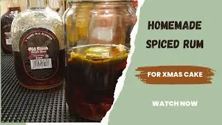 Homemade Spiced Rum |Scotch Scentuary #Spicedrum #rum #oldmonk #christmascake #winterspecial