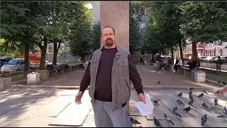Выступление поэтов коммунистов у памятника Владимиру Маяковскому посвящённое его 130 летию 19 07 202