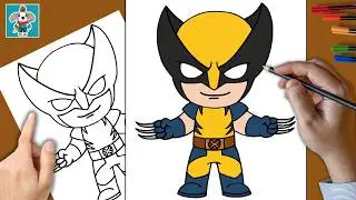 Como Dibujar Wolverine Chibi | Paso a Paso