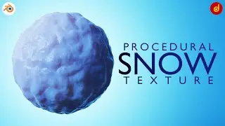 Procedural Snow Texture in Blender | Snow Material Blender