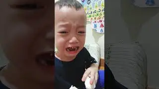 mikael nangis jari tangan ny luka#s #shortvideo