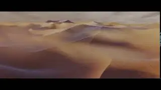 Desert 3D scene