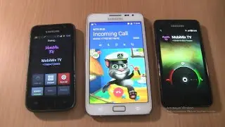 Incoming call & Outgoing call at the Same Time   Samsung Galaxy Note 1  Android 7+S2 MIUI+S1
