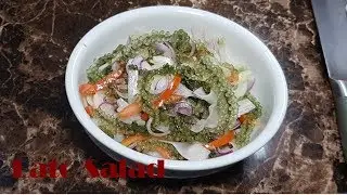 How to make healthy Seaweed Salad l Lato Salad Recipe | Ensaladang Lato