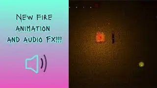 🔥 Fire Animation Test – 2D on 3D Survival Game (Unity)
