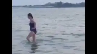 Море и  лиман в  Евпатории