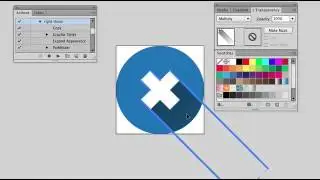 Long Shadow Icon Action for Illustrator