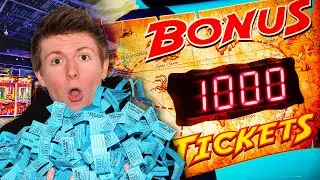 Having a Great Day at Dave & Busters Arcade!!! *BIG JACKPOTS*
