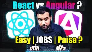 Best Frontend to Learn React vs Angular for beginners in 2024 | MERN vs MEAN Stack 🔥