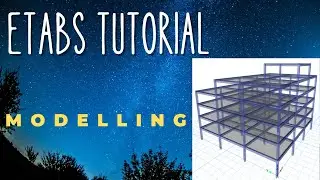 ETABS TUTORIAL PART 1 : MODELLING || ETABS FOR BEGINNERS || RCC BUILDING || ETABS 20