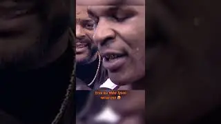 На видео Железный Майк даёт интервью после боя с Лу Саварезе. 