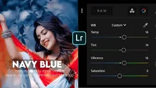 Lightroom presets free download 2024 | Lightroom photo editing | preset lightroom mobile  Navy Blue