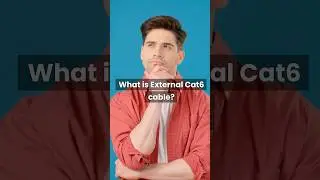 What is external Cat6 Cable?   External Cat6