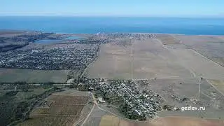Крым, Орловка, Севастополь вид с квадрокоптера