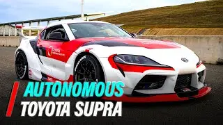 Toyota Accomplishes World's First Autonomous Drift With Self-Driving GR Gupra