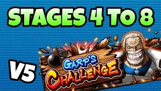 [OPTC] Garp Challenge - Stage 4 to Stage 8