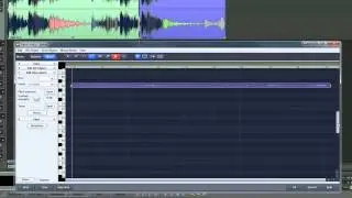 Samplitude Pro: Creating a Tape Slowdown Effect