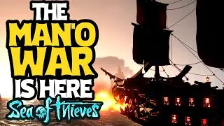 The BIGGEST Ship in the FLEET - Sea of Thieves