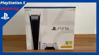 PLAYSTATION 5 DISC EDITION Unboxing in 2022